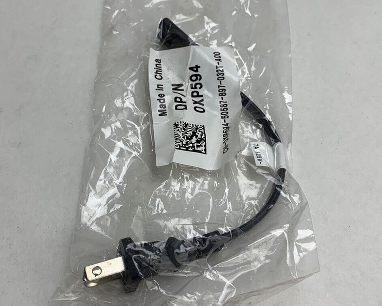 Dell XP594 2 prong 4.5" Power Cable For PA-10 PA-12 Slim Flex C7 (Lot of 10)