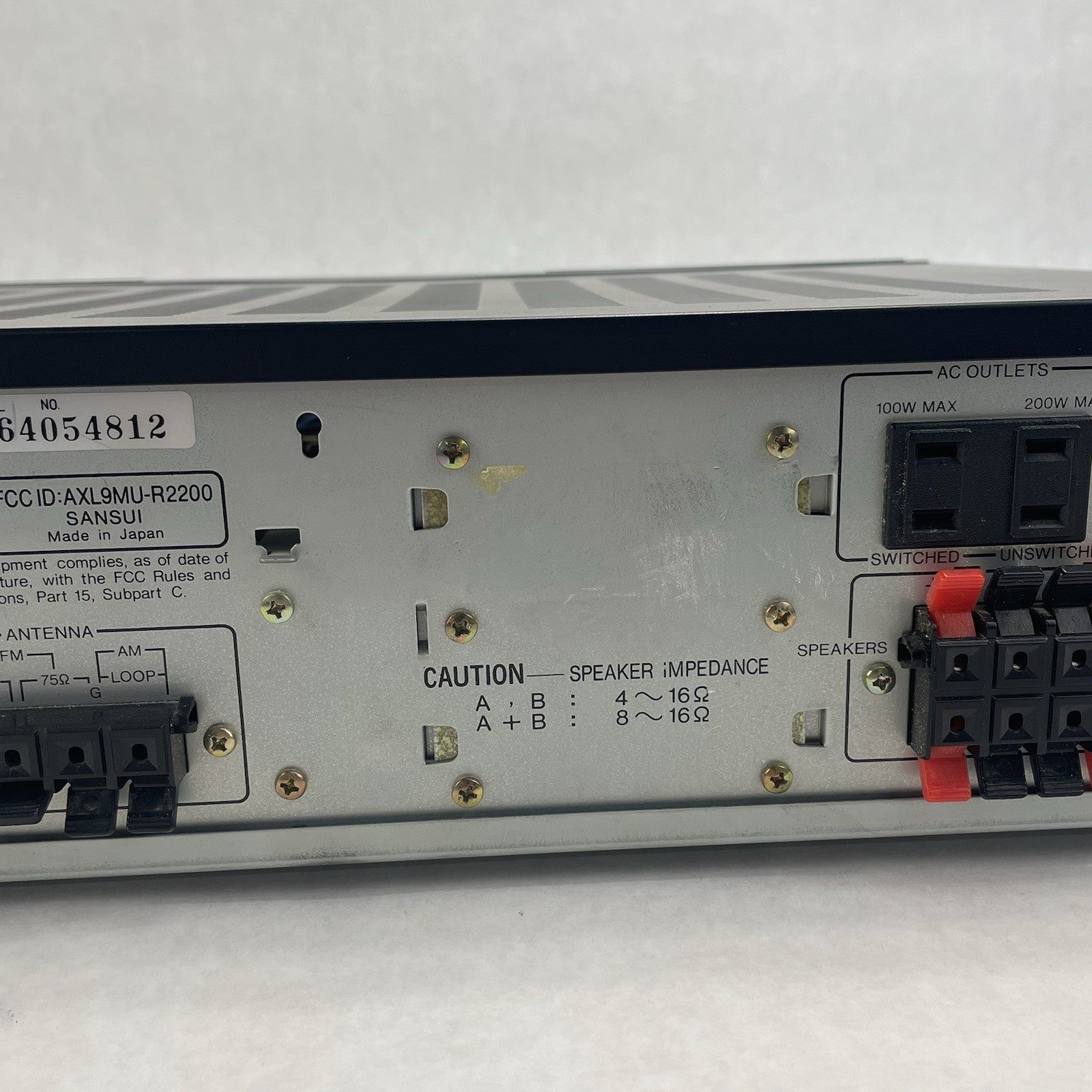 Sansui S-X1050 Vintage Stereo Receiver For Parts8