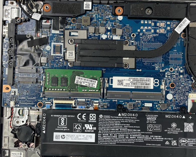 HP EliteBook 850 G8 15.6" i5-1145G7 2.60 GHz 8 GB RAM No SSD/OS/AC - Key READ