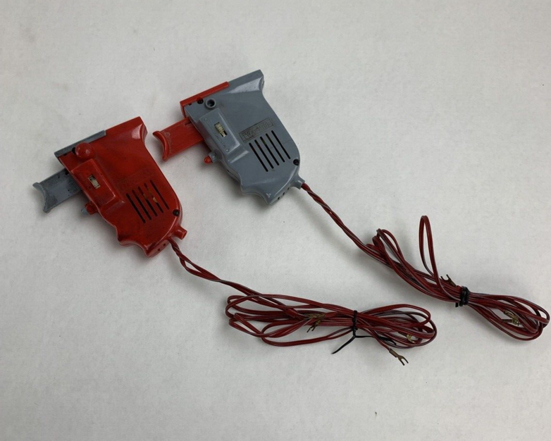 Tyco Speedways Red And Grey Speed Controllers W/ ITC Model Craft Power Pack