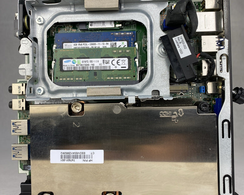 HP EliteDesk 800 G1 DM Intel Quad Core i5-4590T 2.0GHz 8GB RAM WiFi No AC HDD OS