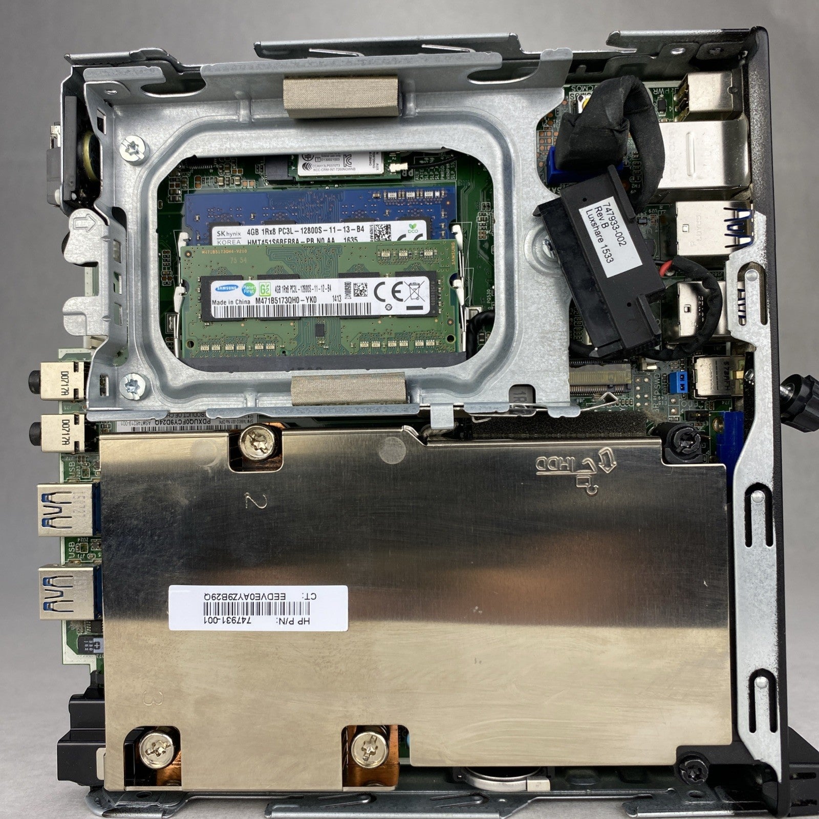 HP EliteDesk 800 G1 DM Intel Quad Core i5-4590T 2.0GHz 8GB RAM WiFi No AC HDD OS