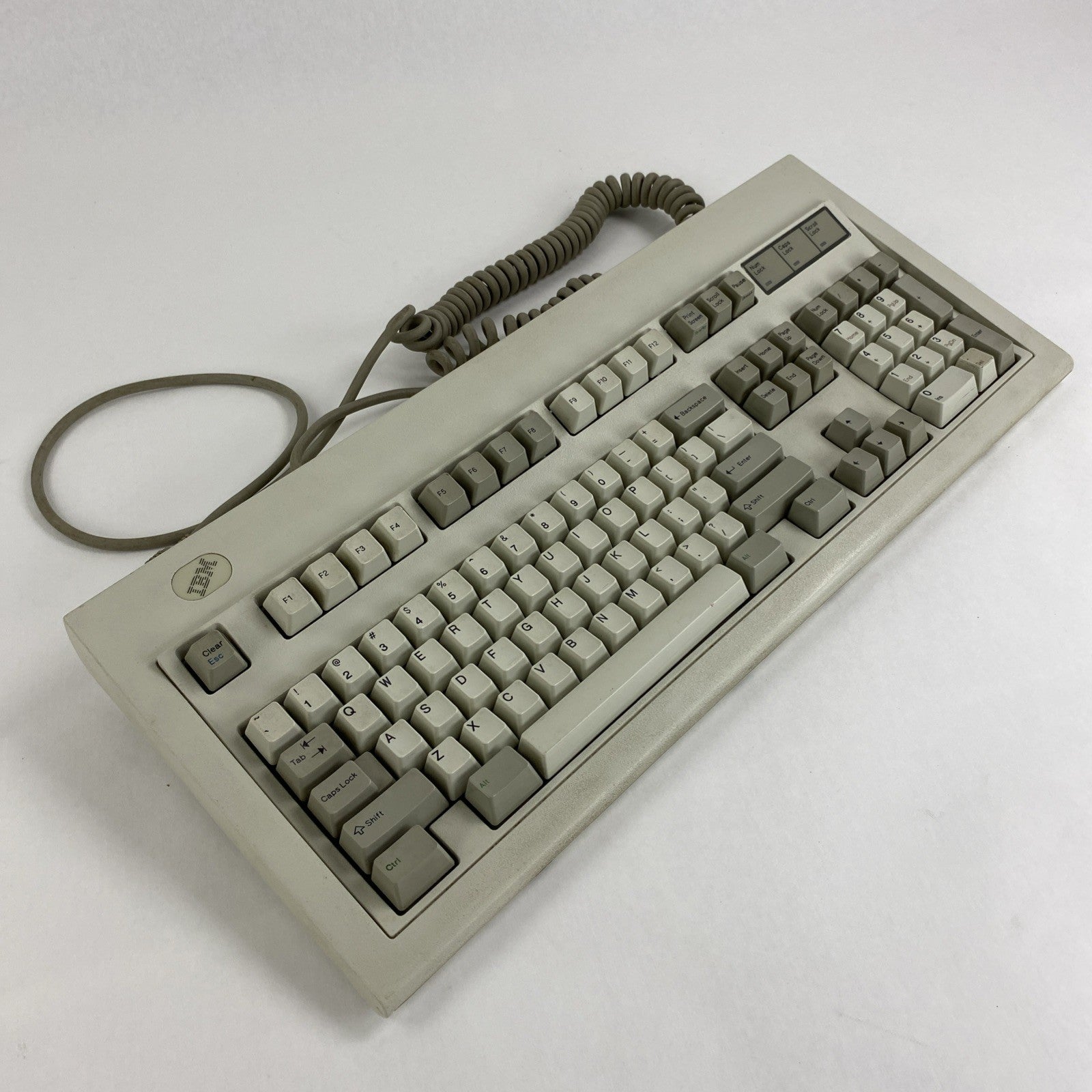 Vintage IBM 1391401 Spring Mechanical PS/2 Keyboard Model M - Parts Or Repair0