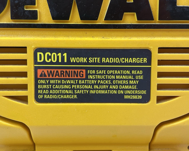 DeWalt DC011 Boombox Tested