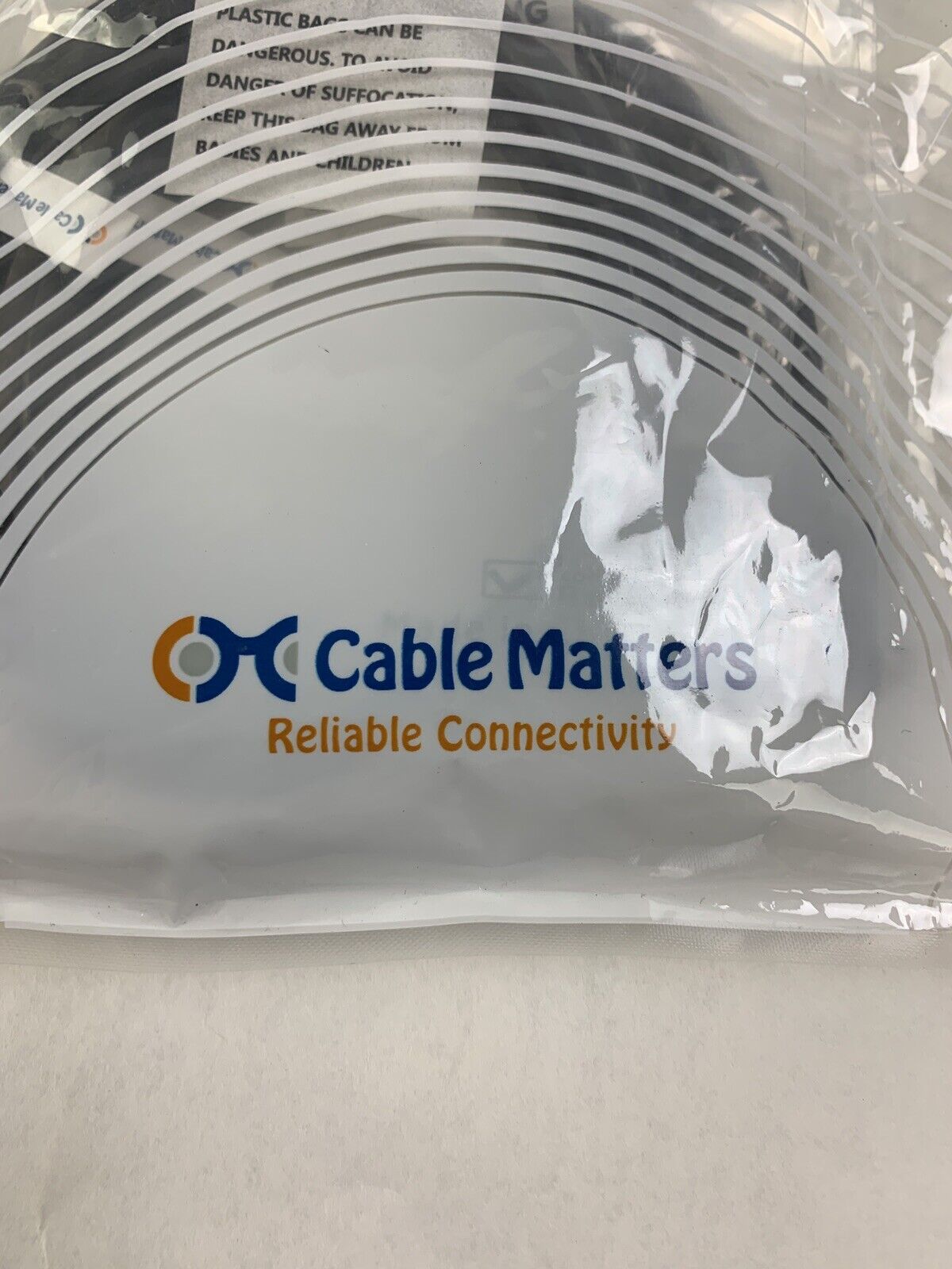 Lot of 2 2-Pack Cable Matters USB 3.0 Type A SuperSpeed 6FT 200008-Black-6x2