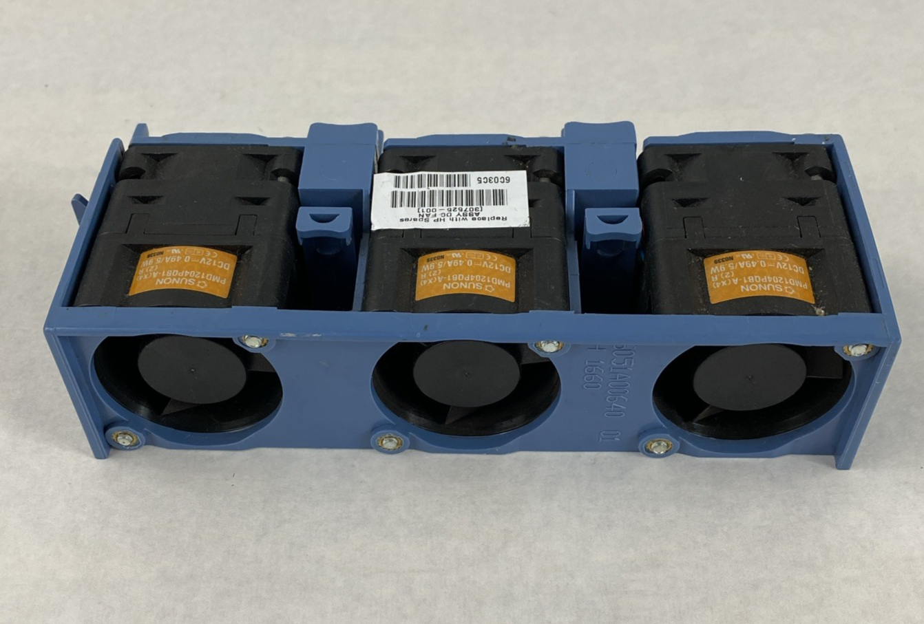 HP 307525-001 ProLiant DL360 G3 G4 Triple Fan Assembly Untested