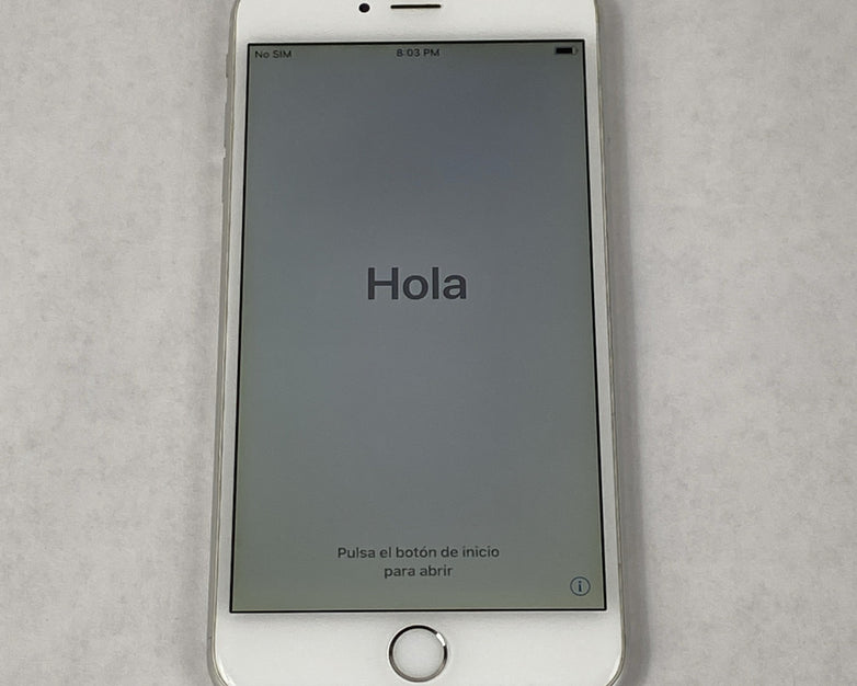 Apple iPhone 6 Plus A1522 64GB Verizon 5.5" Silver IOS 12.5.7