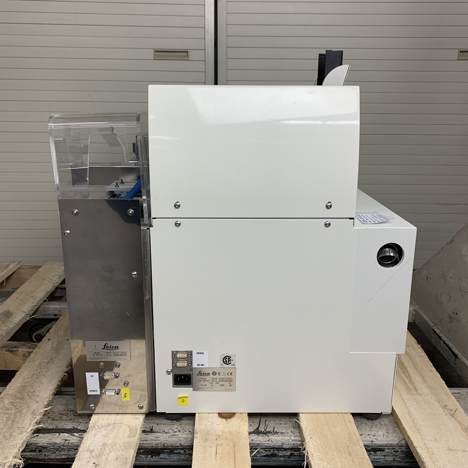 Leica CV5030 Automated Coverslipper and TS5010 AutoStainer Plugged Hose Parts