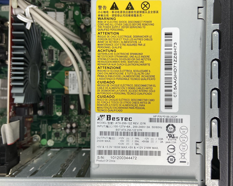 HP P6720F MT AMD Phenom 2 x4 840t 2.9GHz 6GB RAM No HDD No OS ASUS EAH6450