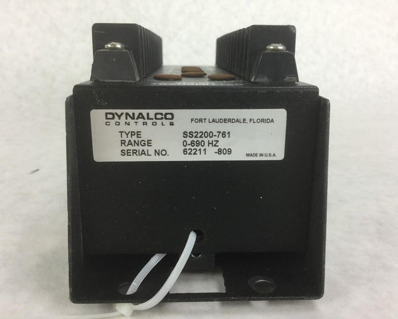 Dynalco Controls SS2200-761 Speed Transmitter Range to 690Hz