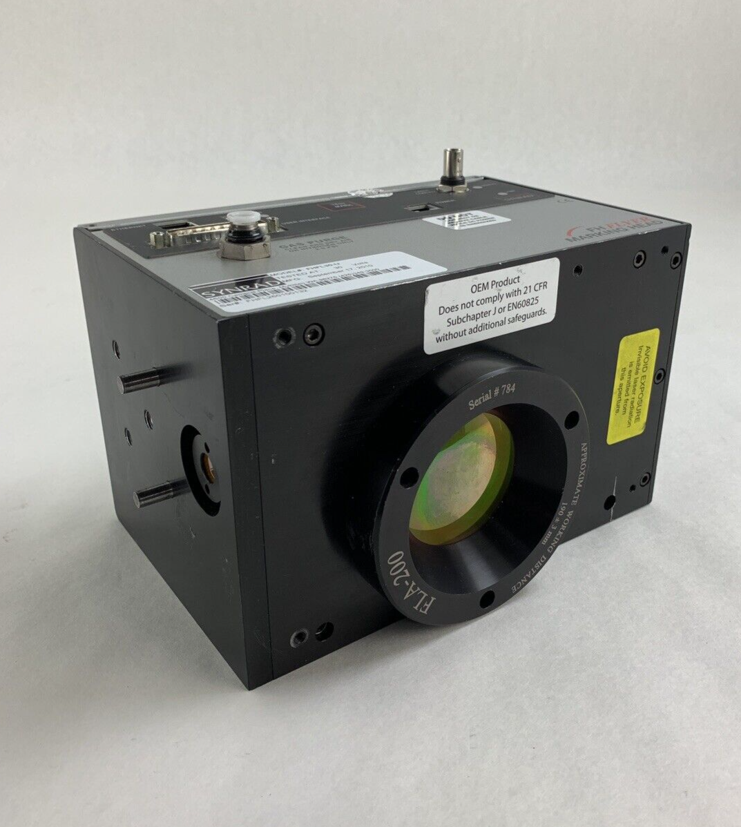 Synrad FHFL50-U FH Flyer 2-Way Scan Marking Head Laser Gauging Parts and Repair