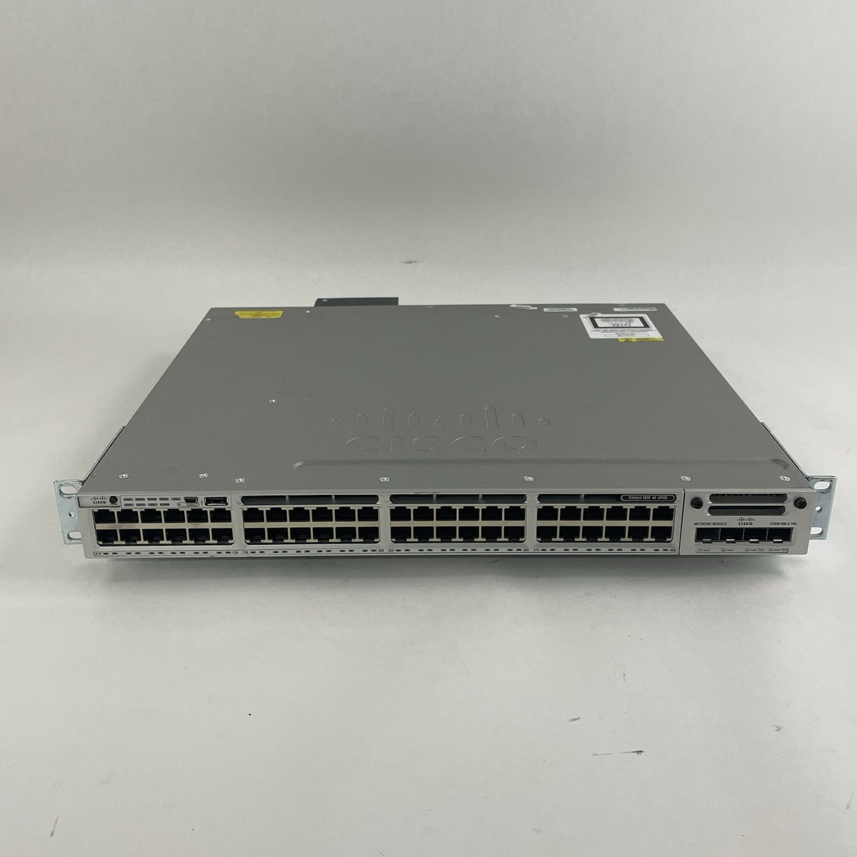 Cisco WS-C3850-48U-S V06 48-Port UPoE Switch  1x 1100W PSU Tested & Reset1