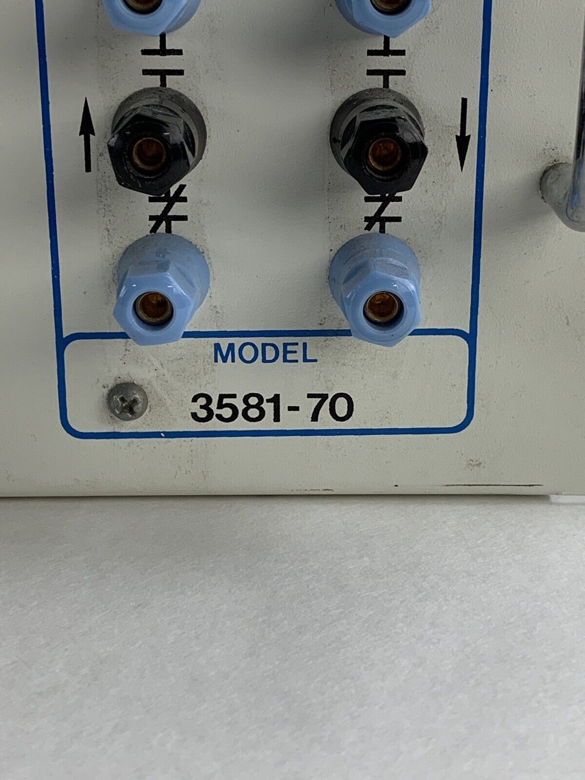 Lab-Volt 3581-70 Industrial Dual Alarm Panel Untested