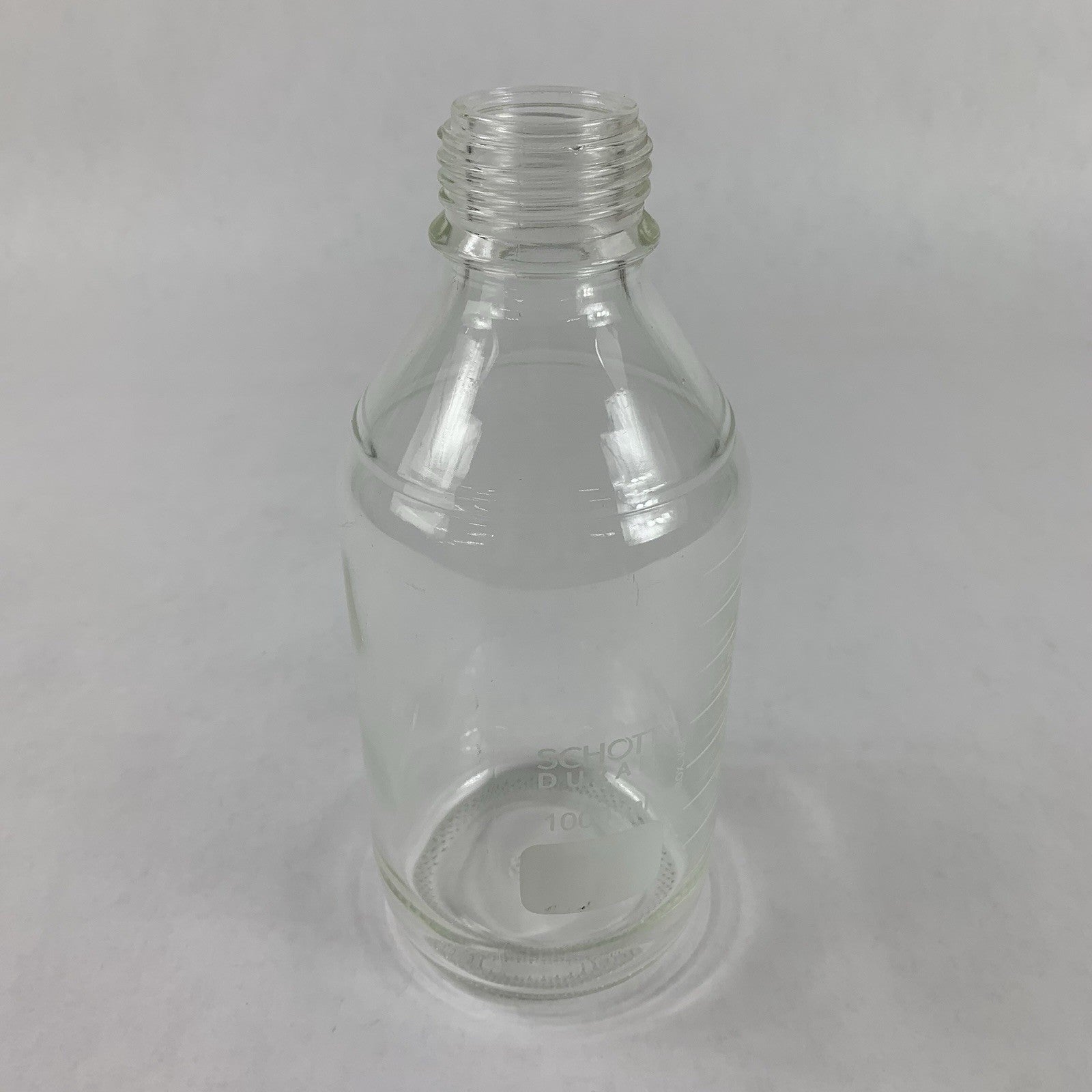 Schott Duran 1000 mL Round Wide Mouth Media Storage Bottle - No Lid0
