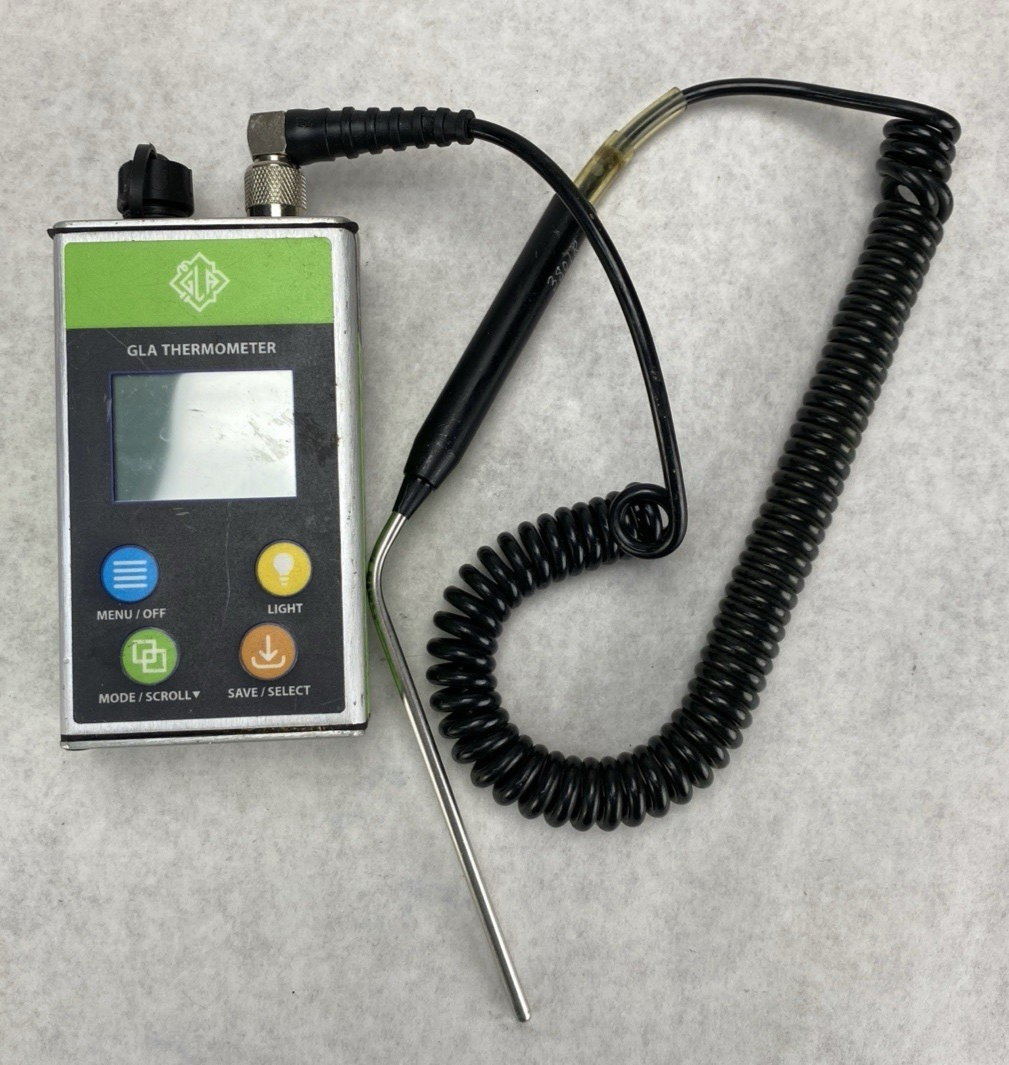 GLA M900 Digital Livestock Thermometer w/ Probe - Parts or Repair