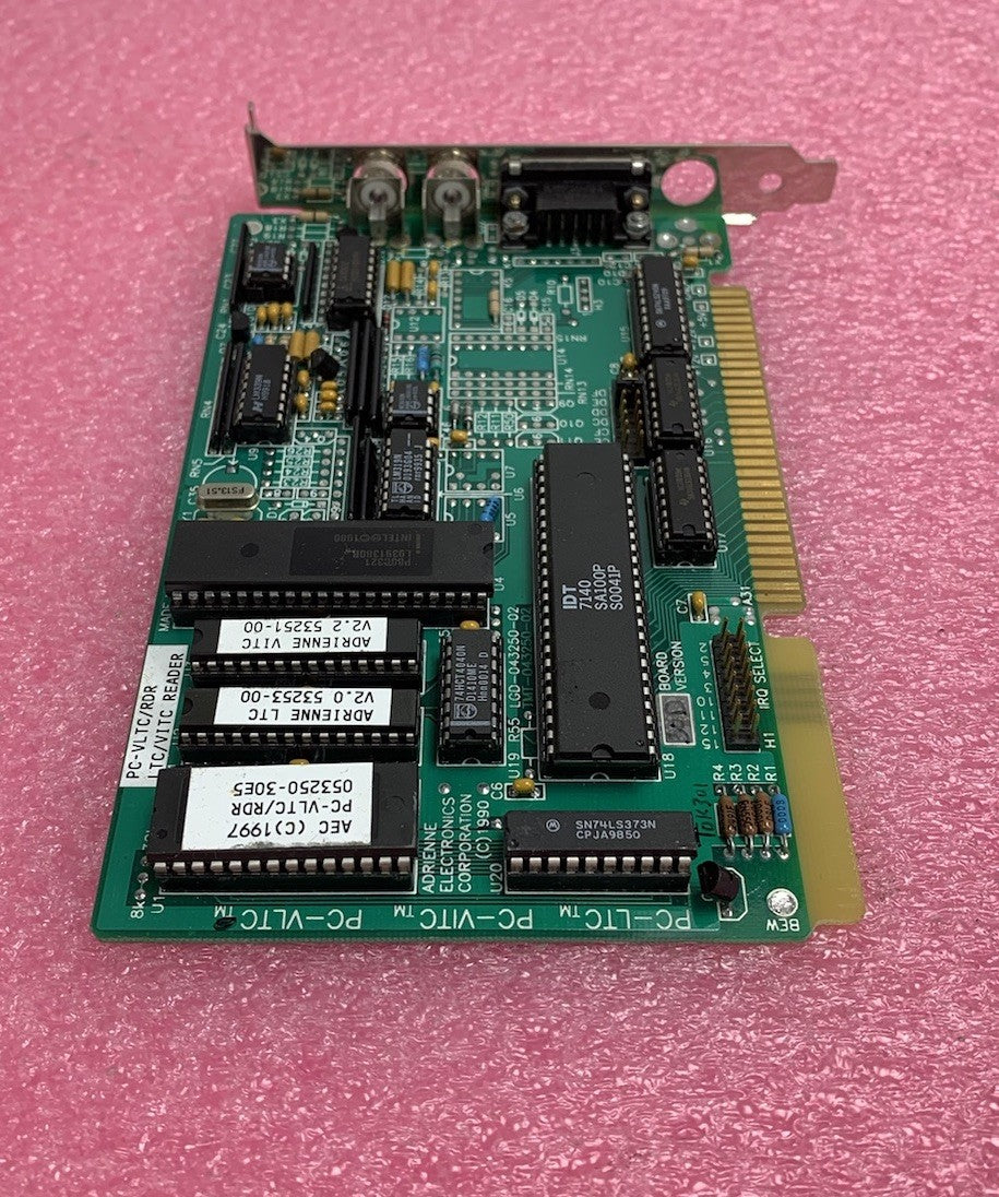 Adrienne Electronics ISA590 PC-LTC PC-VITC PC-VLTC ISA Card