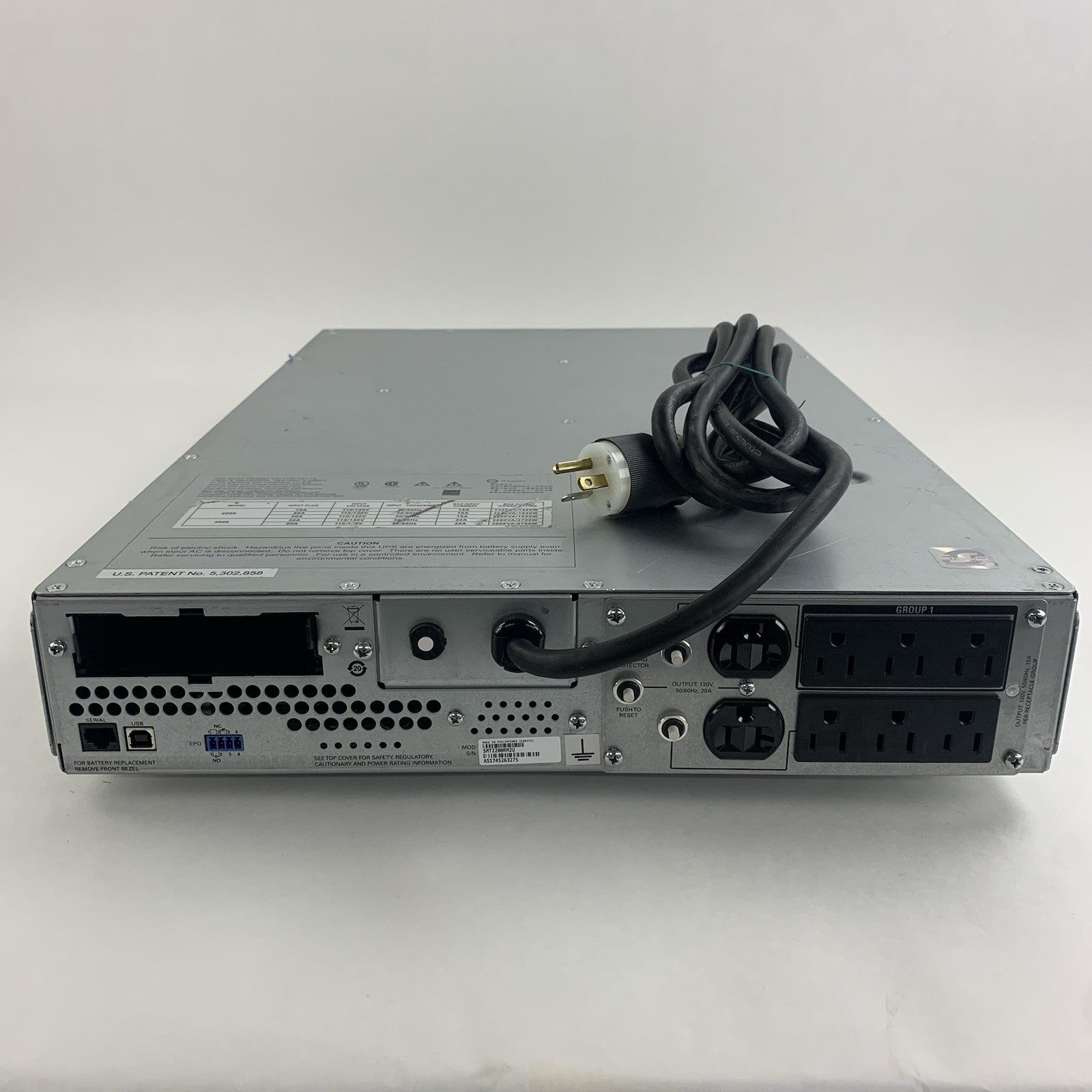 APC SMT2200RM2U Smart-UPS 2200VA Power Backup Tested No Face Plate No Batteries7