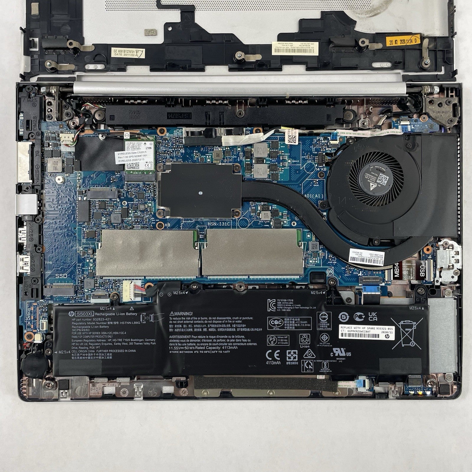 HP MT45 Thin Client 14" AMD Ryzen 3 Pro 3300U 2.10 GHz 8 GB RAM No SSD/OS/AC16