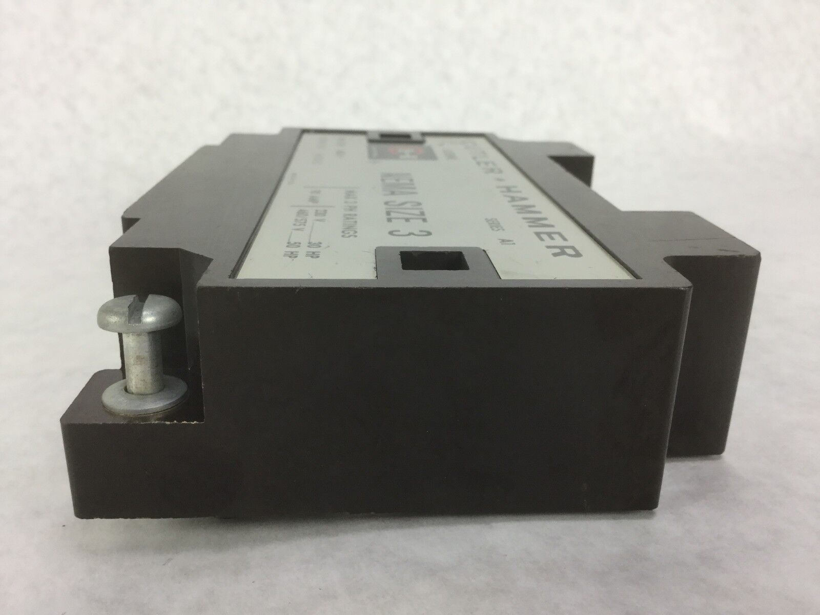 FRONT COVER ONLY Cutler Hammer A10EN0, (A10E-1) Nema Size 3 COVER ONLY