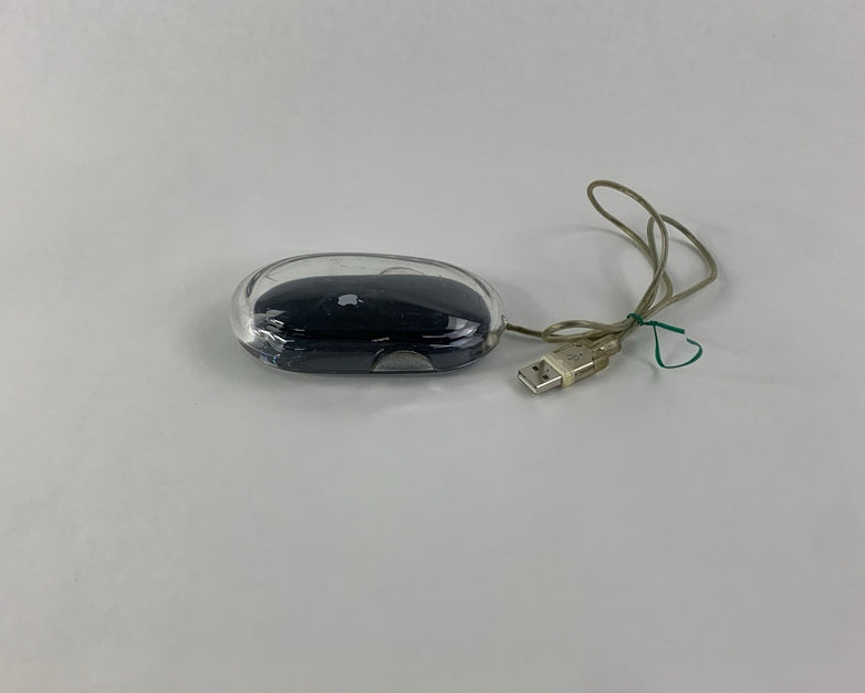 Vintage Apple M5769 Black Pro Mouse - Tested
