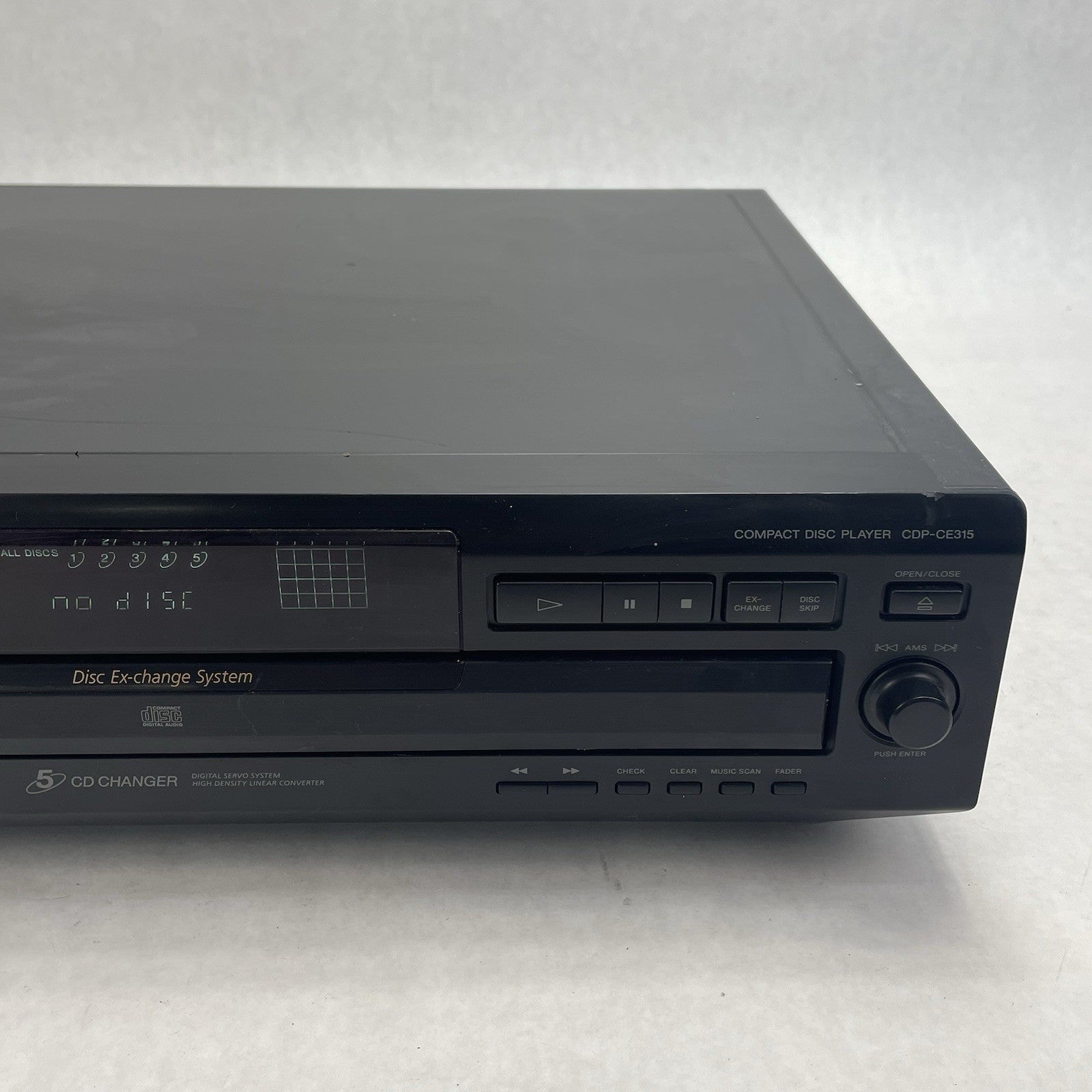 Sony CDP-CE315 5 Disc Changer CD Player Tested4