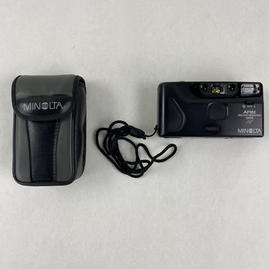 Minolta AF102 35mm Film Camera With Red-Eye Reduction