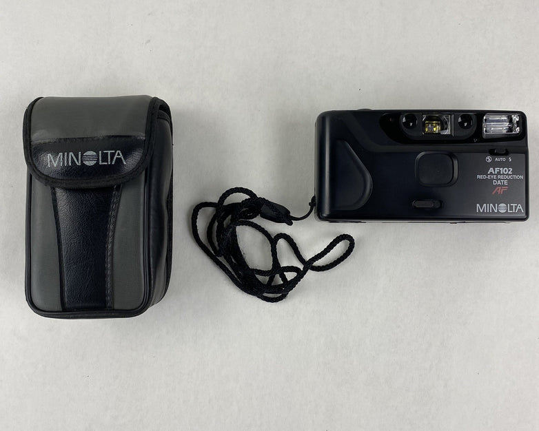 Minolta AF102 35mm Film Camera With Red-Eye Reduction