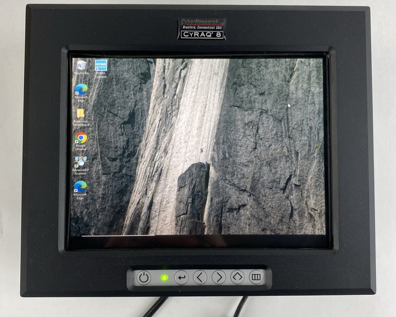 Cyber Research CRBF 08SC-TCU CYRAQ 8 High Resolution 8" LCD Touch Screen Monitor