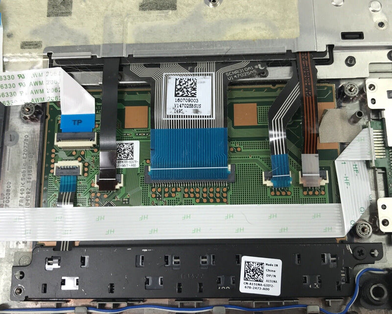 Dell A151N6 Latitude 5570 Palmrest Touchpad BIC03 A151N6 w/ Keyboard FP37Y