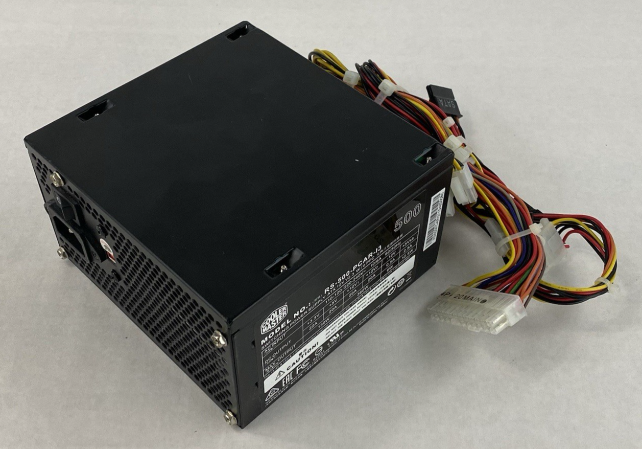 Cooler Master RS-500-PCAR-13 500W Power Supply Tested