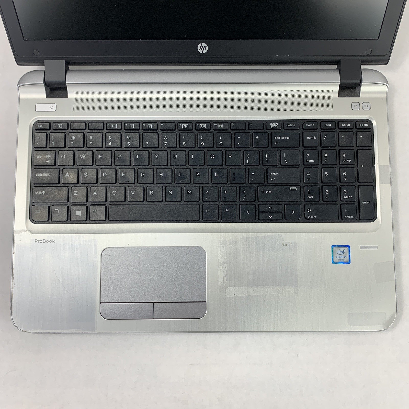 HP Probook 450 G3 Laptop 15.6" i5-6200U 2.3 GHz 8 GB Ram No OS No HDD No AC