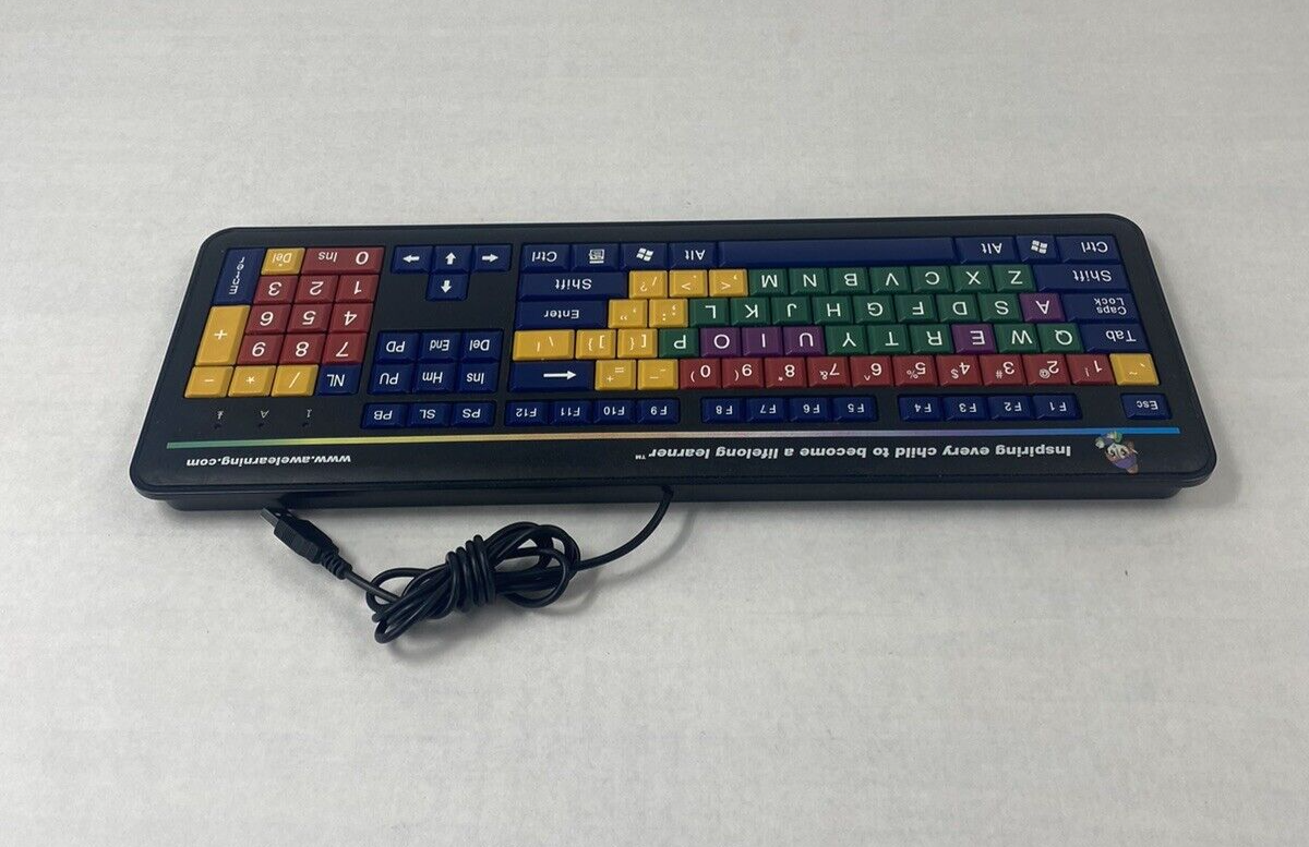AWE Learning LB2B-AWE Colorful USB Keyboard Tested