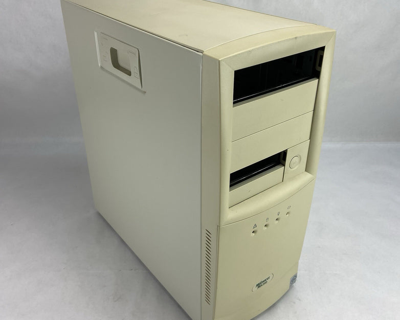 Midwest Micro Vintage Mid Tower Computer Case Bare Bones No PSU