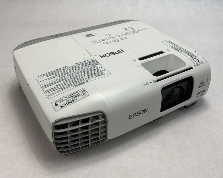Epson PowerLite W29 H690A LCD Lamp Projector 1131 Lamp Hours - No Remote
