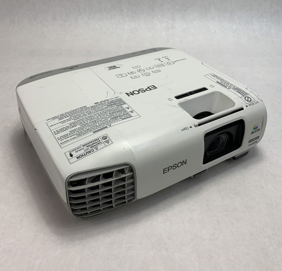 Epson PowerLite W29 H690A LCD Lamp Projector 1131 Lamp Hours - No Remote0
