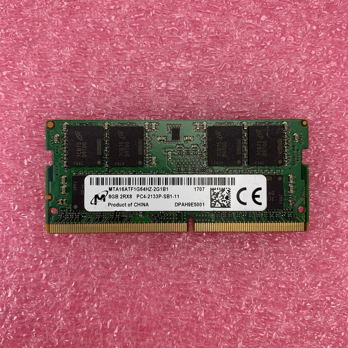 Micron MTA16ATF1G64HZ-2G1B1 PC4-2133P-SB1-11 8GB 2RX8 Desktop Memory RAM5