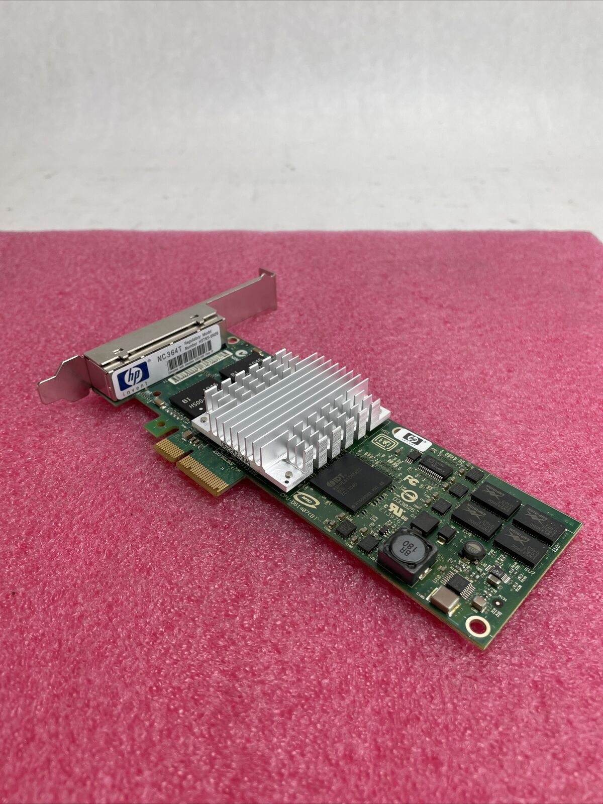 HP NC364T Gigabit Quad Port Ethernet PCI-E Server Adapter 435506-003