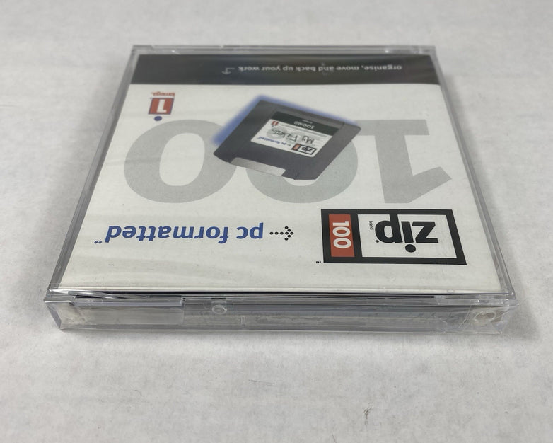 Iomega ZIP 100 pc100mb PC Formatted Data Cartridge (Lot of 6)
