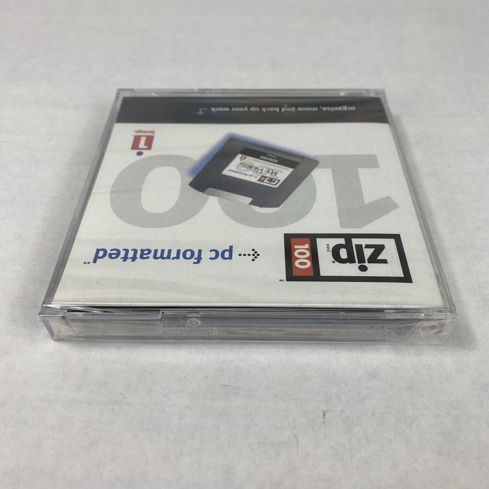 Iomega ZIP 100 pc100mb PC Formatted Data Cartridge (Lot of 6)