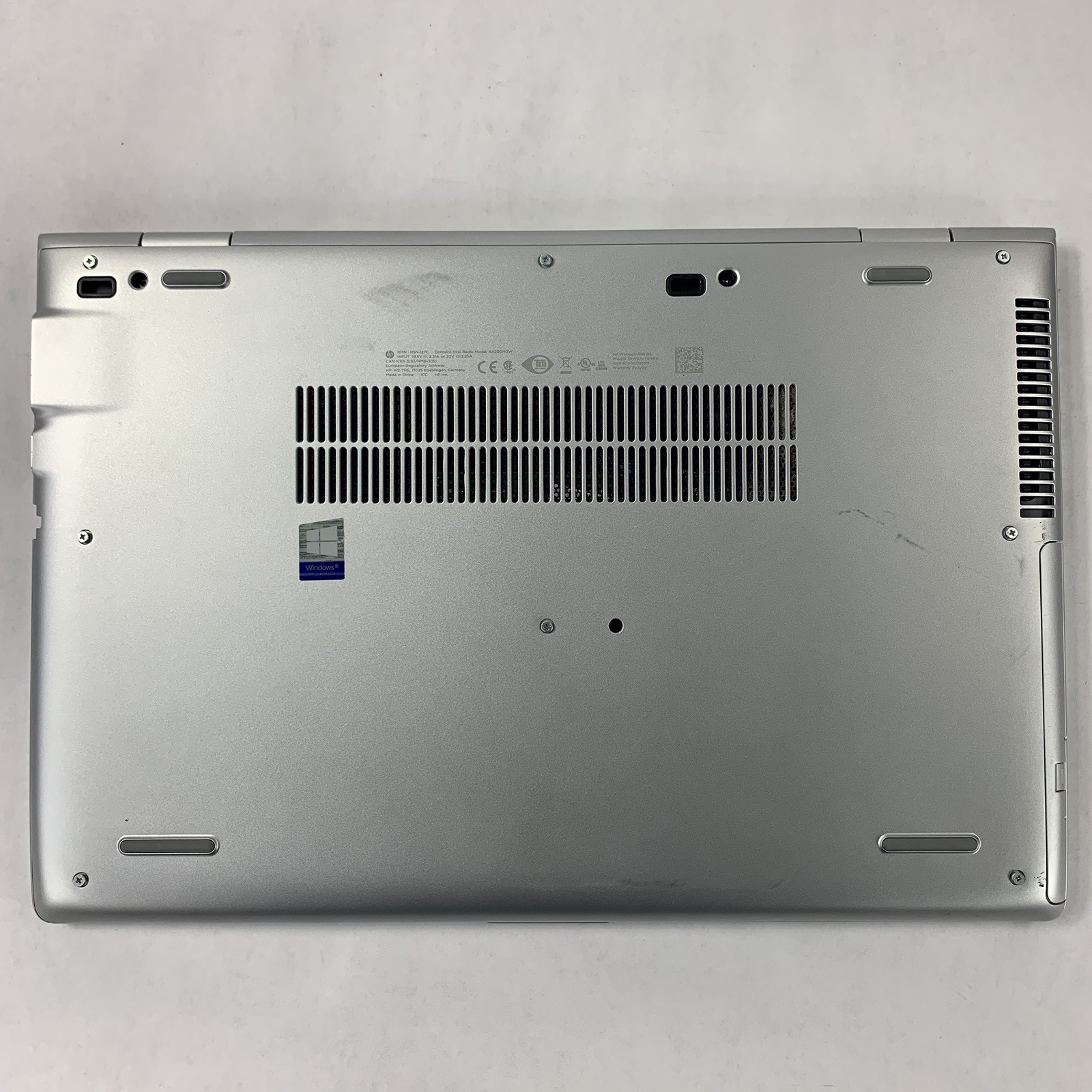 HP Elitebook 850 G3 15.6" i5-6200U 2.3 GHz 8 GB Ram No OS No HDD No AC No Batt