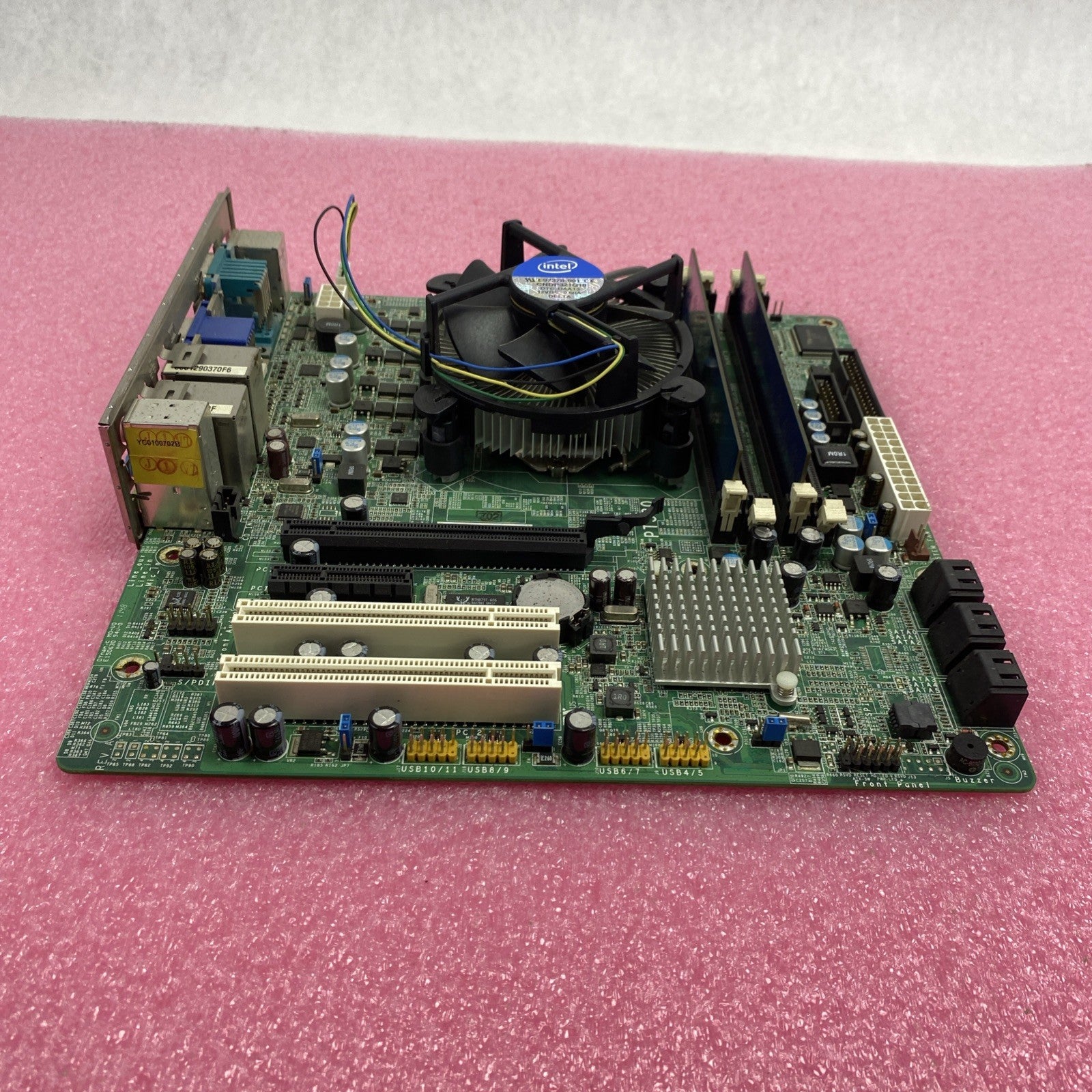 DFI PT330 Motherboard Intel Core i5-650 3.2GHz 4GB RAM w/ Shield