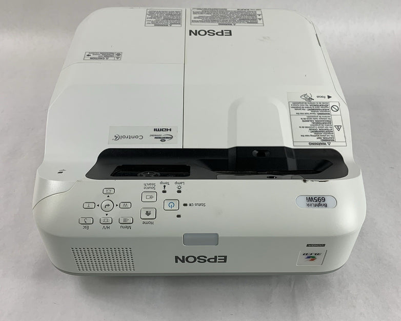 Epson PowerLite 695Wi H740A LCD Lamp Projector 1132 Lamp Hours - No Remote