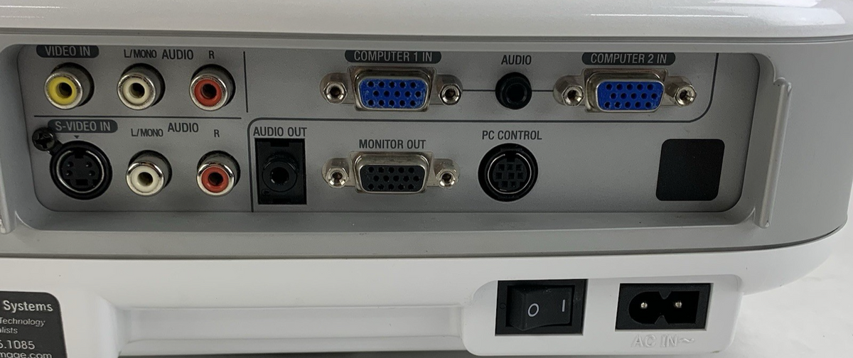 NEC VT670 LCD Projector - No Remote - 312 Lamp Hours5