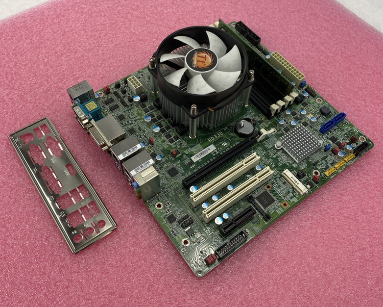 DFI HD330-Q87CR Motherboard Intel Core i5-4570 3.20GHz 4GB RAM w/ Shield