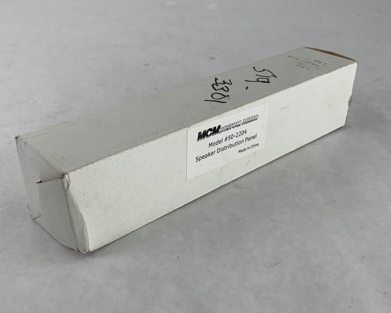 MCM Custom Audio Model 50-2204 Speaker Distribution Panel Box Opened