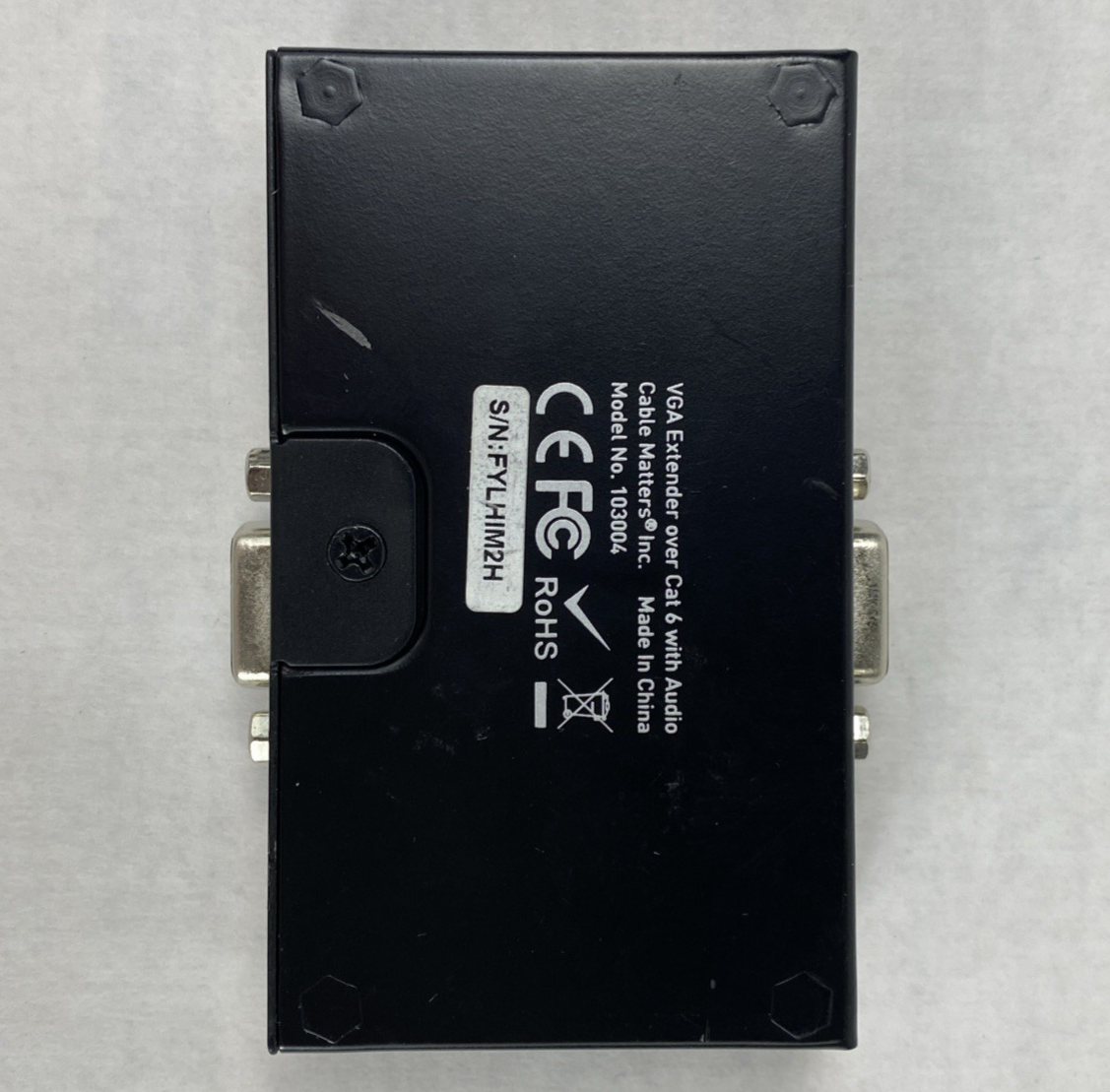 Cable Matters Model 103004 VGA Extender Over Cat6 With Audio Sender Only