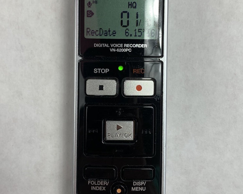 Olympus VN-6200PC Digital Voice Recorder - Tested