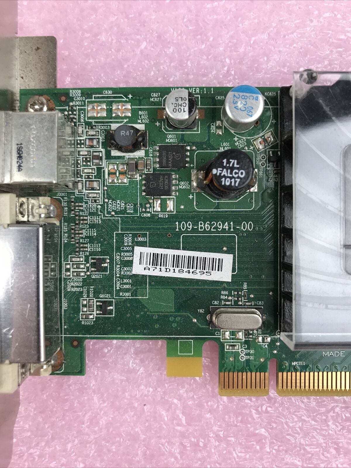 ATI Radeon B629 109-B62941-00 PCI-E Video Graphics Card 4.F3 (Lot of 5)