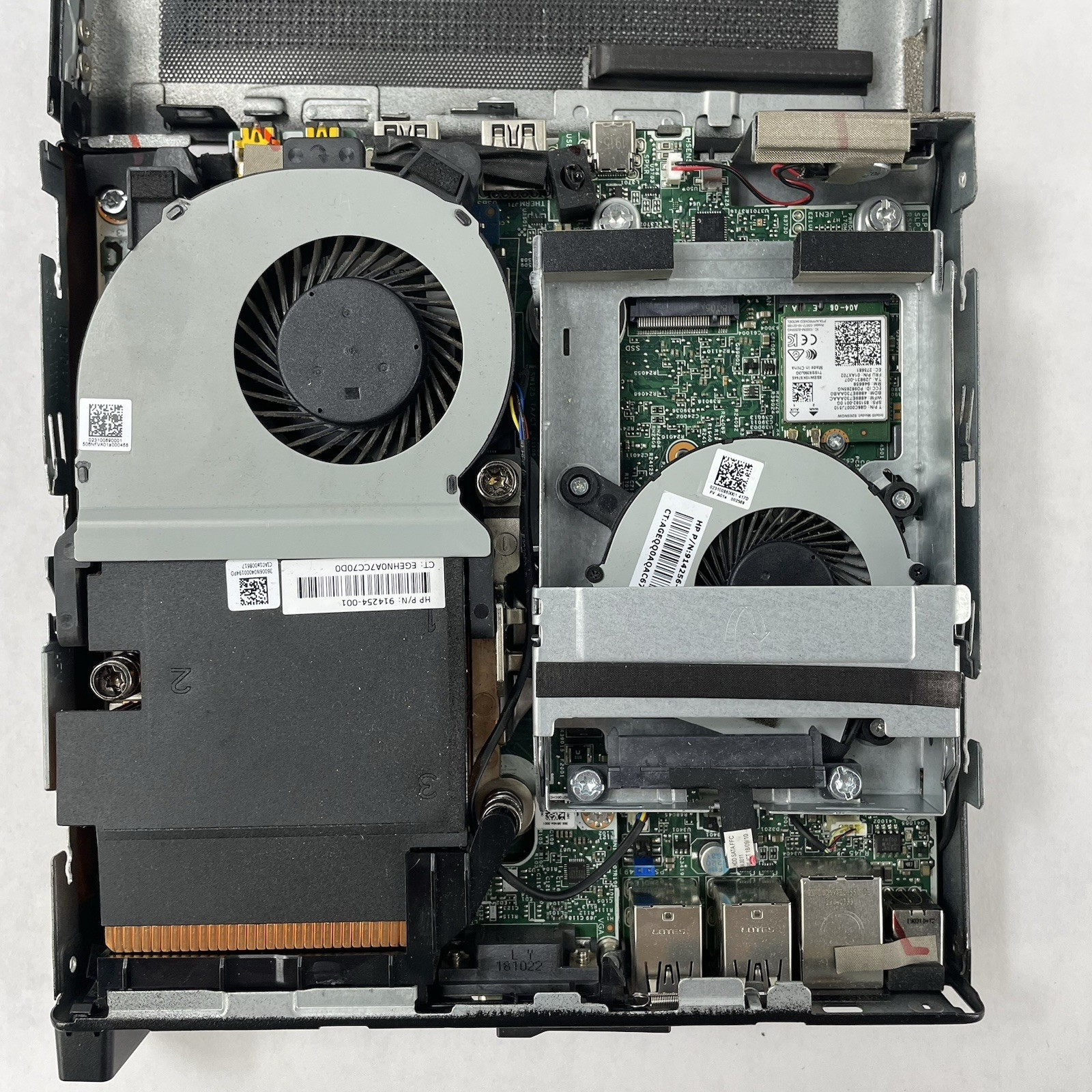 HP EliteDesk 800 G3 Micro i5-7500 3.40 GHz 16 GB RAM No SSD/OS/AC9