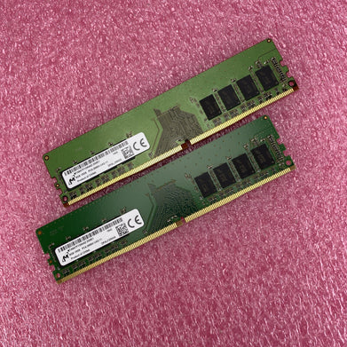 Micron MTA8ATF1G64AZ-2G6E1 8GB DDR4 SDRAM 2666MHz PC-21300 Tested Lot Of 2